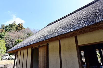 小川家の屋根
