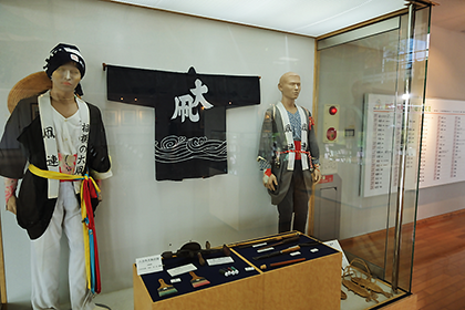 室内の展示
