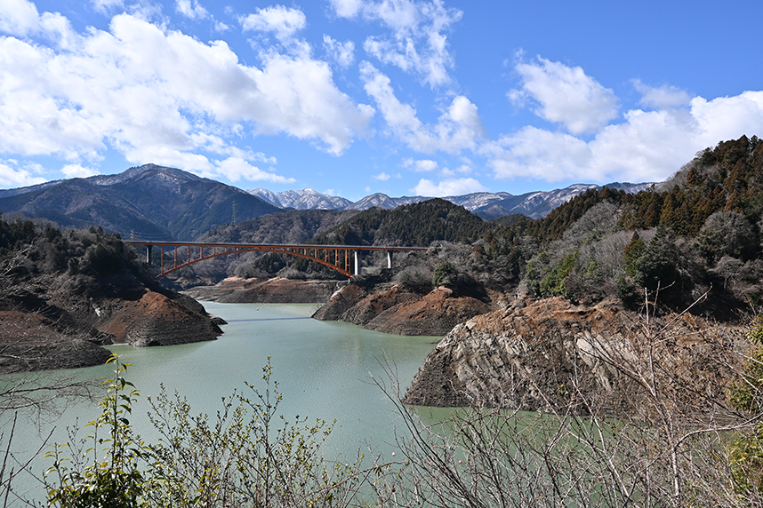 岬の展望台からの眺め