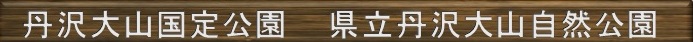 丹沢について