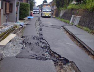 被災地の様子