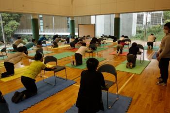 運動指導の様子