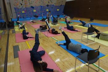 運動指導の様子