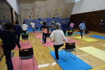 運動指導の様子