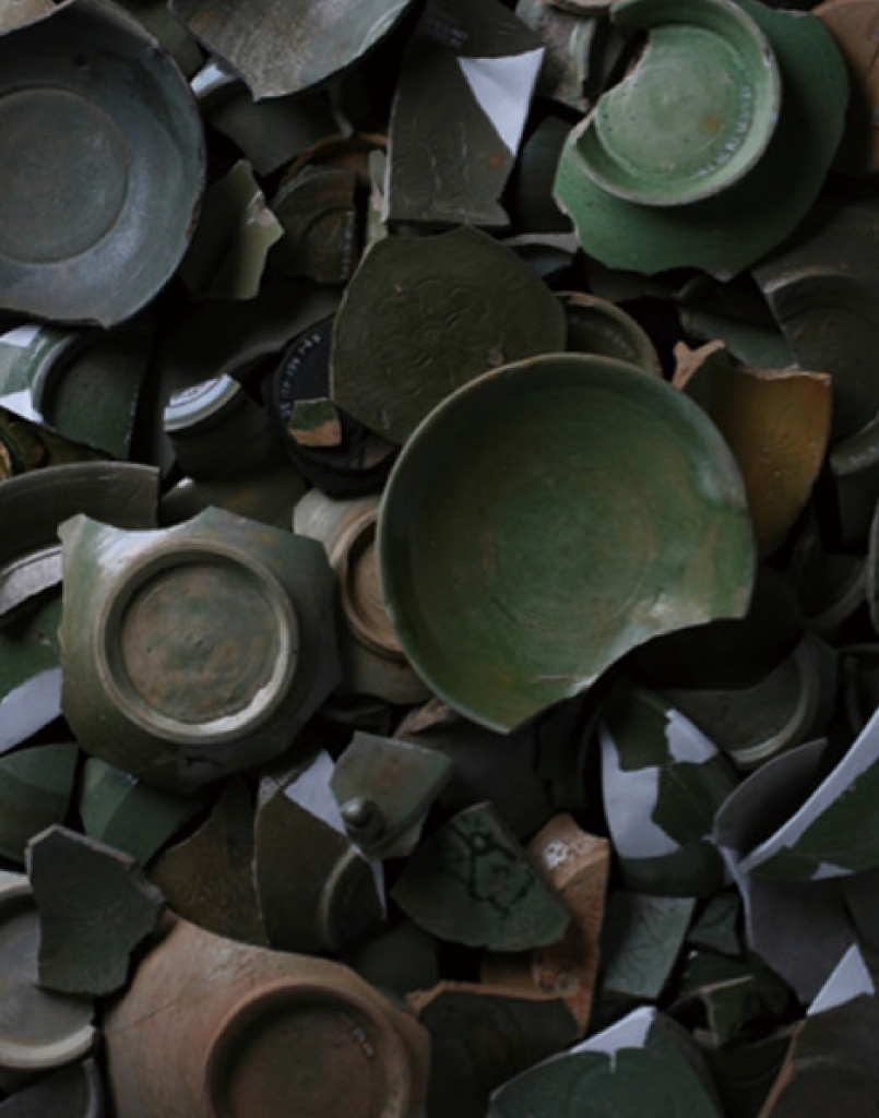 相模国府周辺出土の緑釉陶器（平塚市）