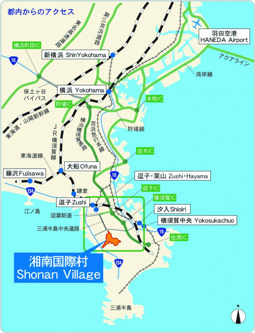 湘南国際村マップ1