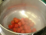 写真：トマト加熱1