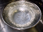 写真：大きな鍋にメキャベツの20倍量の湯を沸かす