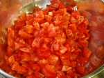 写真：トマト粗みじん切り