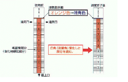 試験紙の見方