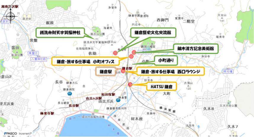 鎌倉駅地図