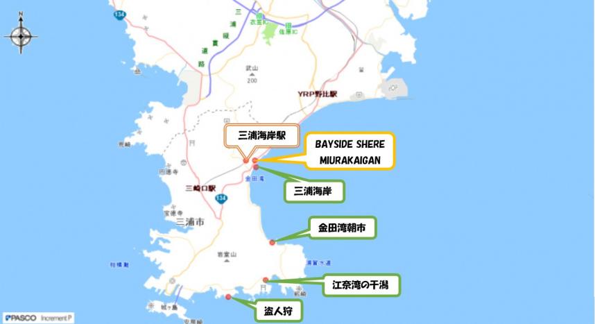 三浦海岸駅地図