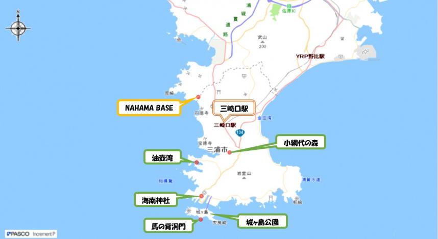 三崎口駅地図