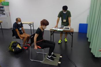 下肢俊敏性測定