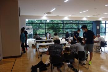 運動処方シート作成の様子