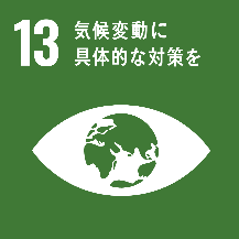 SDGs13番のロゴマーク
