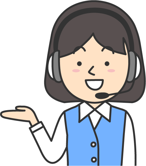 消費生活相談窓口の女性