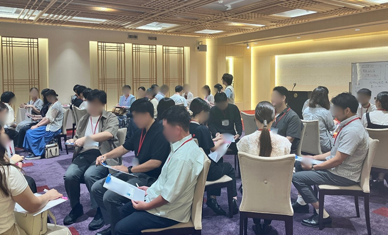 自己紹介タイムの様子