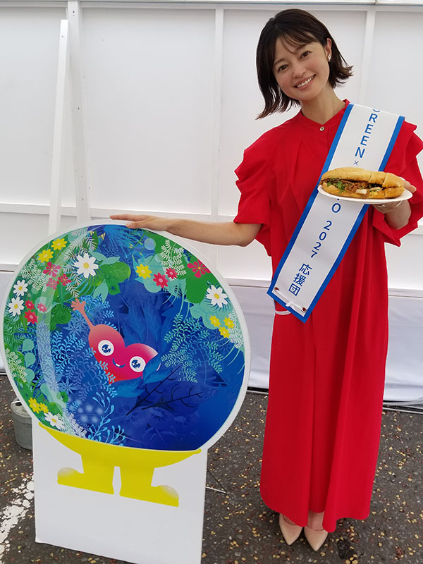 「GREEN×EXPO 2027 応援団」の小林涼子氏