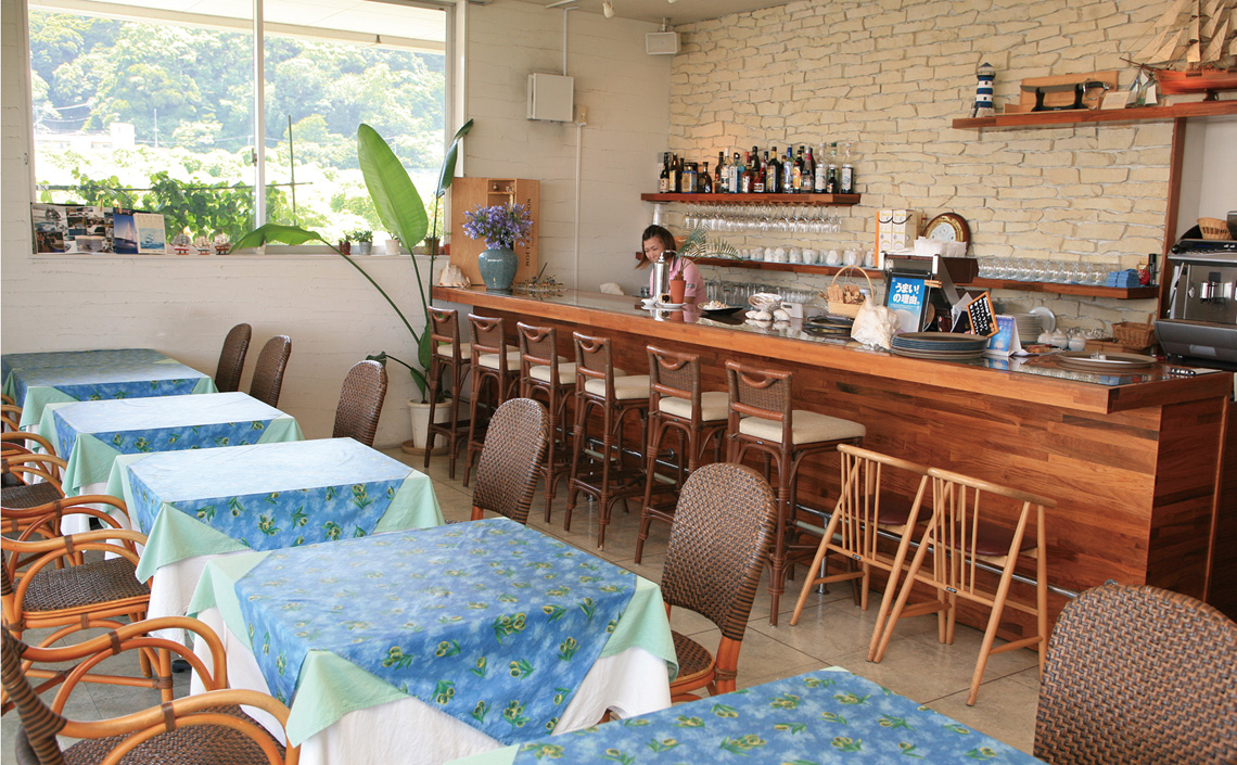 レストラン「クリッパー」の内装