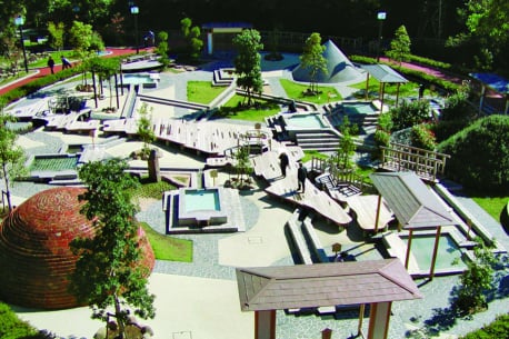 A Footbath Facility Doppu No Yu