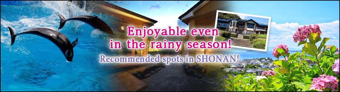 Enjoyable even in the rainy season! Recommended spots in SHONAN!