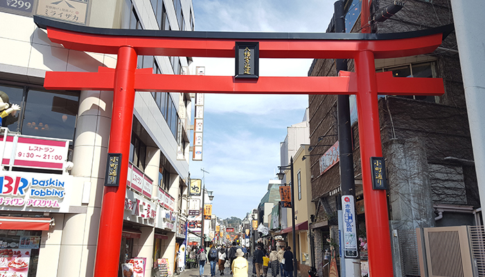 Lunch and souvenir shopping at Komachi-dori1