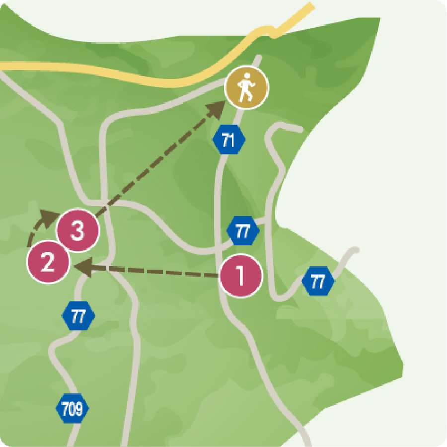 モデルコース地図