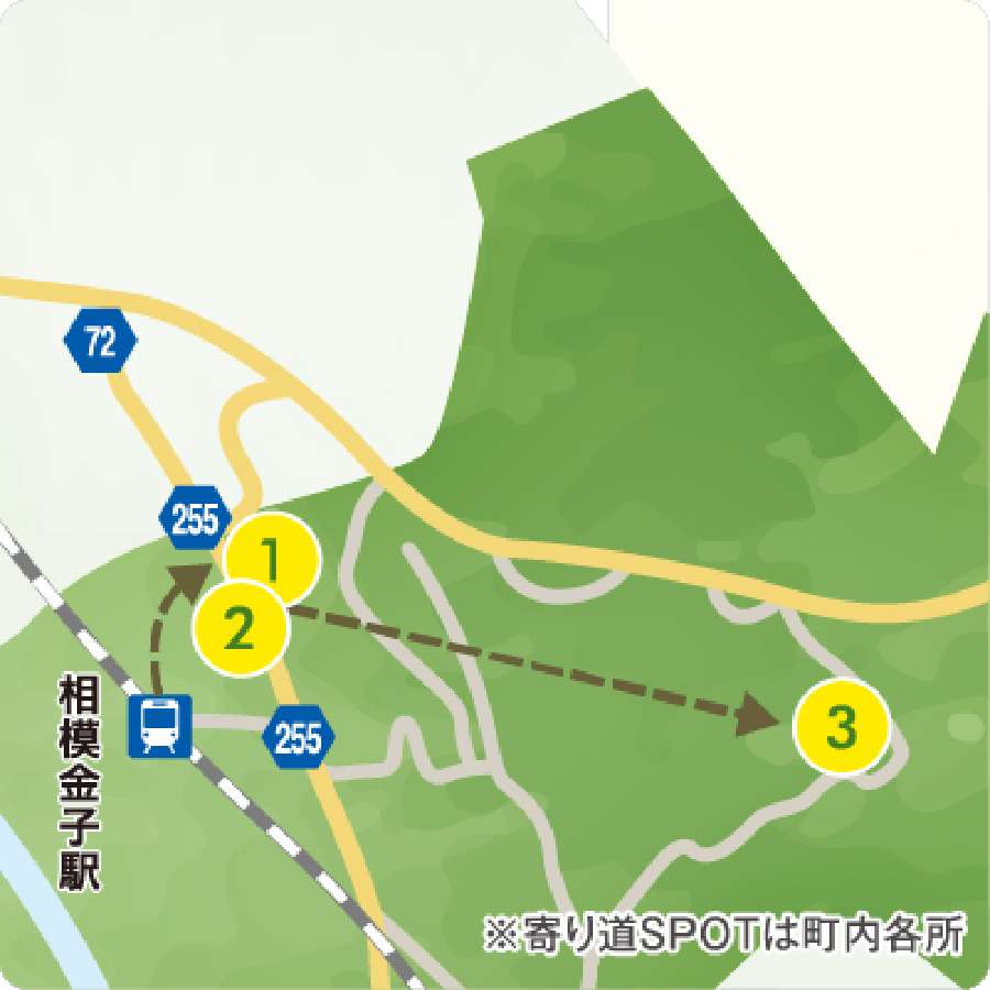 モデルコース地図