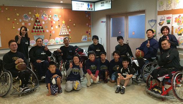 湘南SC車椅子バスケットボール体験講座隊のサムネイル画像