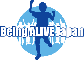 Being ALIVE Japan ロゴ（別ウィンドウが開きます）