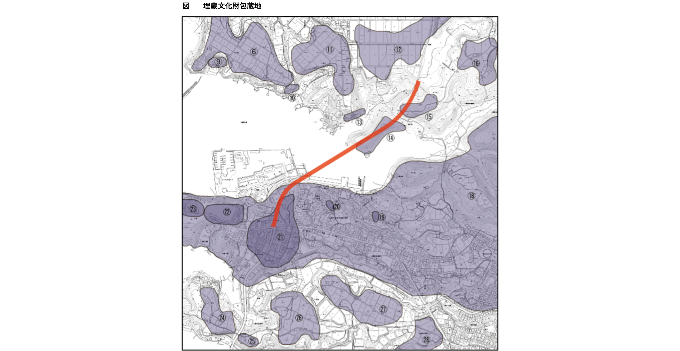 埋蔵文化財包蔵地
