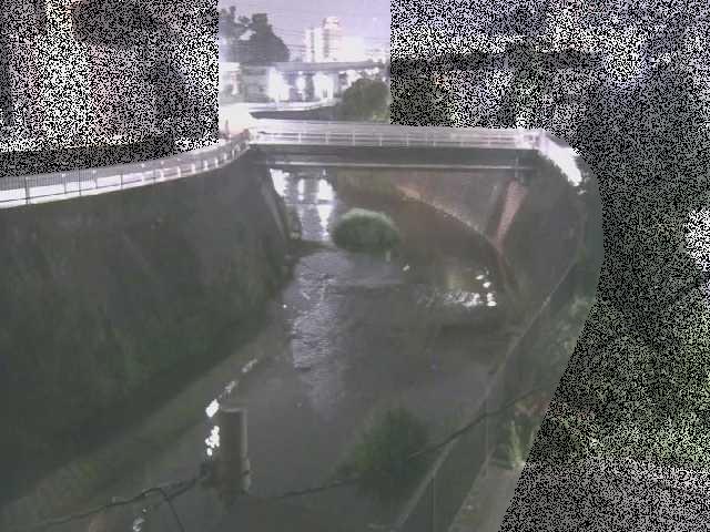 鶴見川 岡上橋付近のカメラ画像