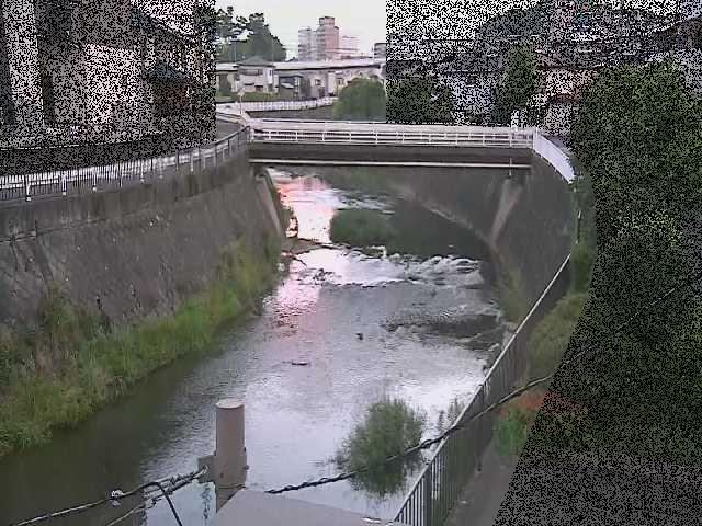 鶴見川 岡上橋付近のカメラ画像