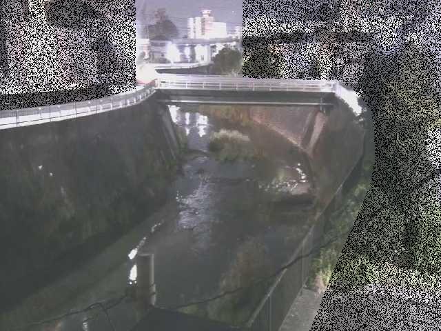 鶴見川 岡上橋付近のカメラ画像