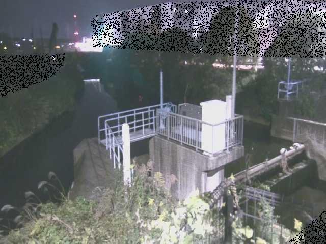 渋田川分水路 渋田新橋付近のカメラ画像