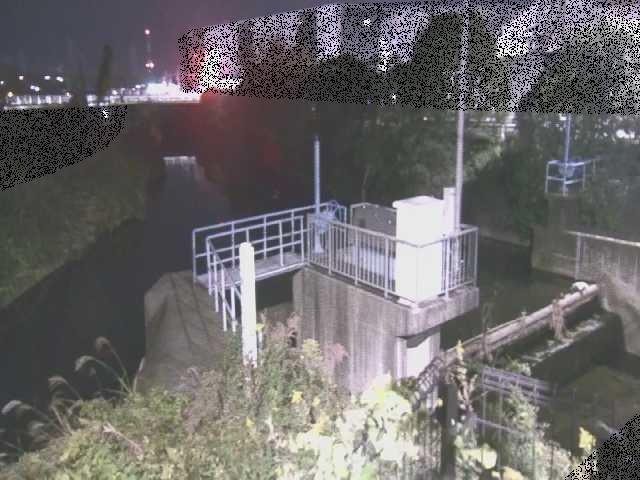 渋田川分水路 渋田新橋付近のカメラ画像