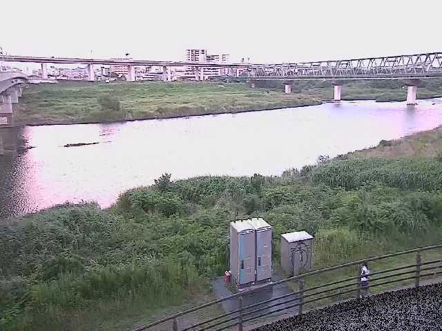 相模川 相模大橋付近のカメラ画像