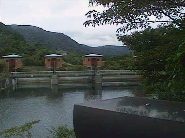 芦の湖 湖尻水門付近のカメラ画像