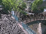 嶋田人道橋付近のカメラ画像