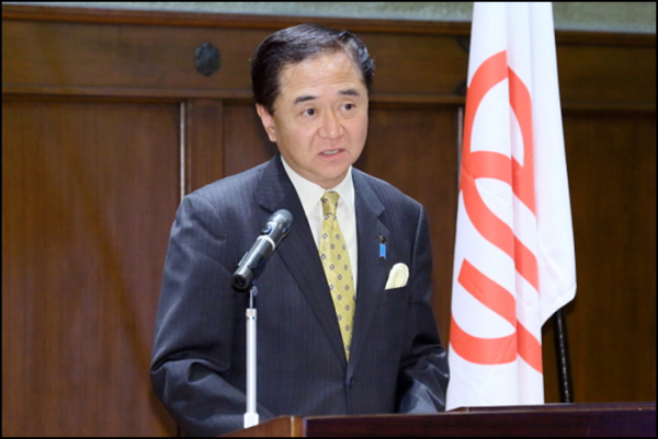 委嘱者として、推進員の皆様に更なる地球温暖化対策の普及啓発のご協力をお願いしました。