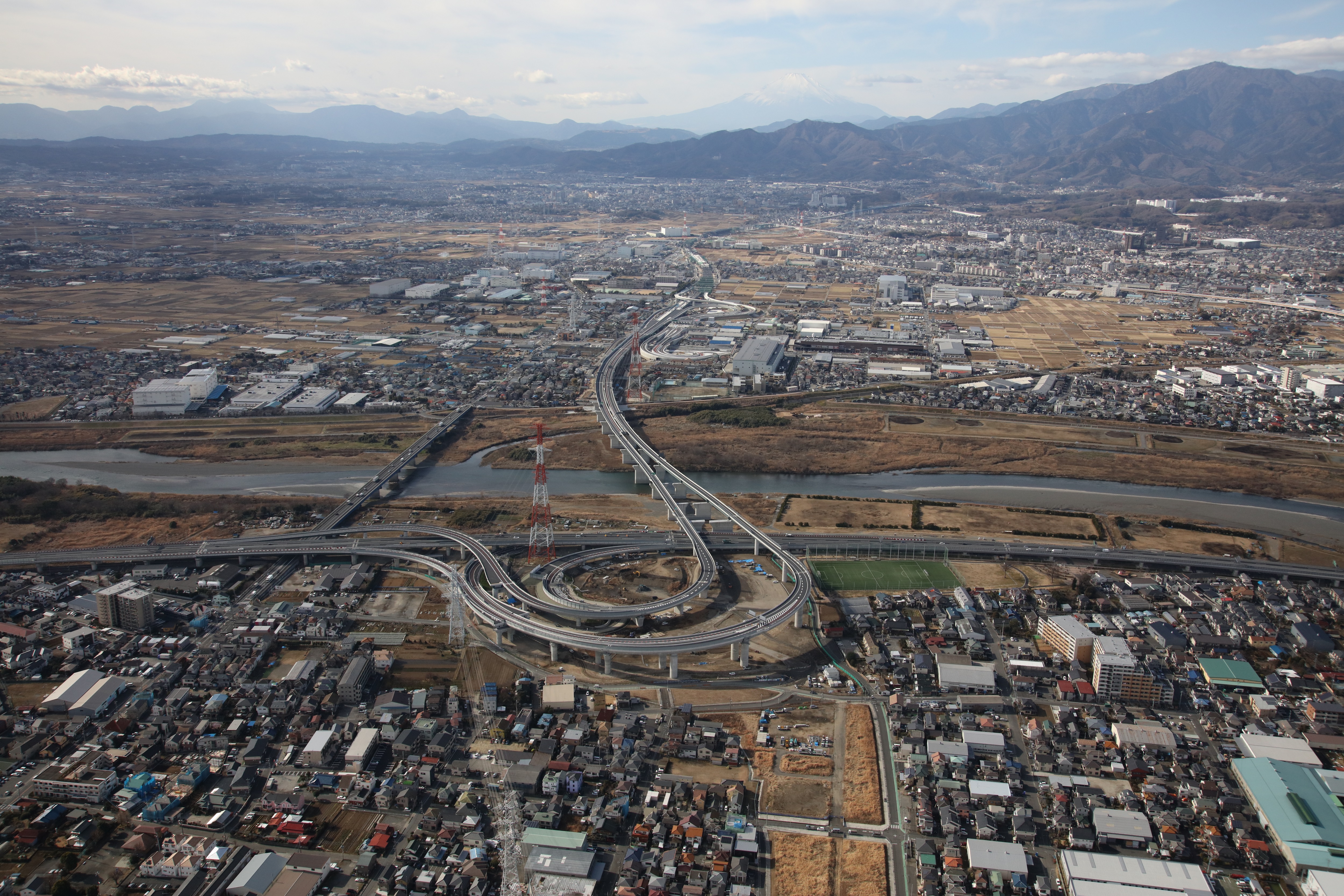 新東名高速道路 海老名南JCT
