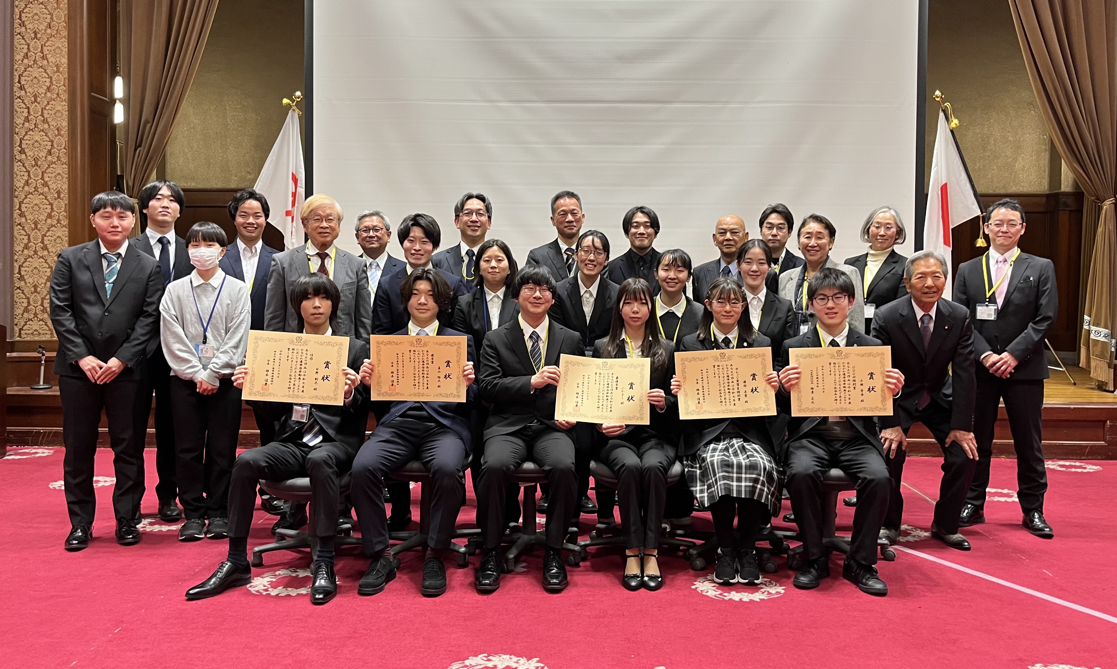 令和7年度かながわ選挙啓発動画コンテスト表彰式画像