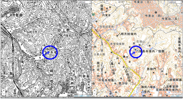 建長寺（位置図）