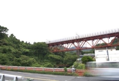 白糸川鉄橋（小田原市根府川）2