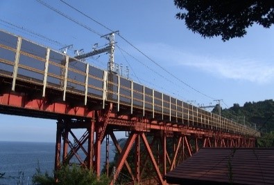白糸川鉄橋（小田原市根府川）3
