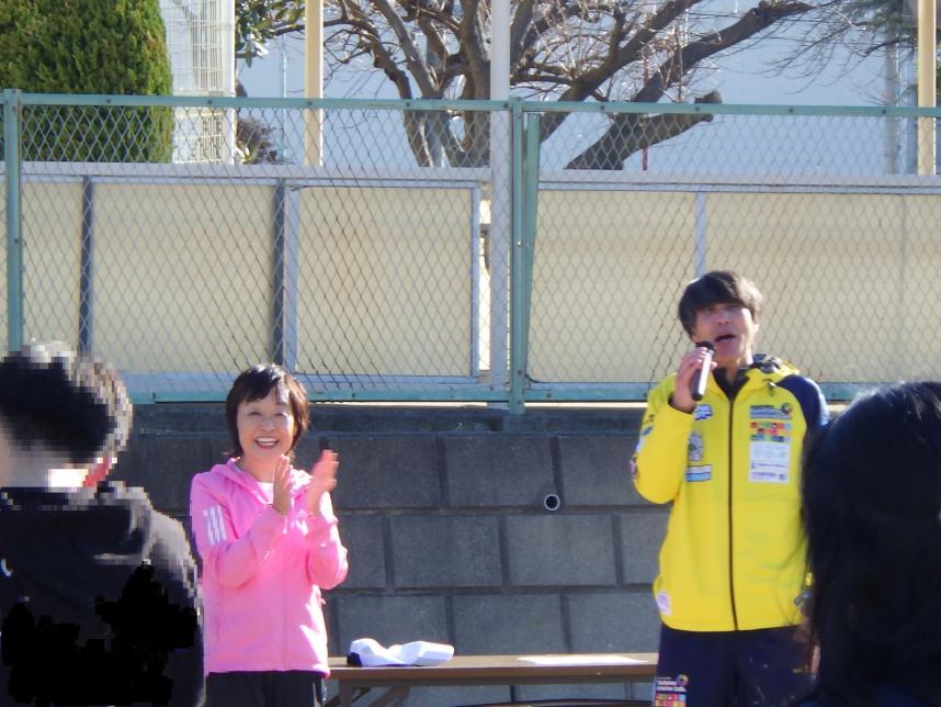 増田明美さん、深川友貴さん