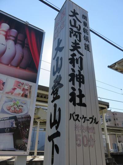 大山阿夫利神社看板