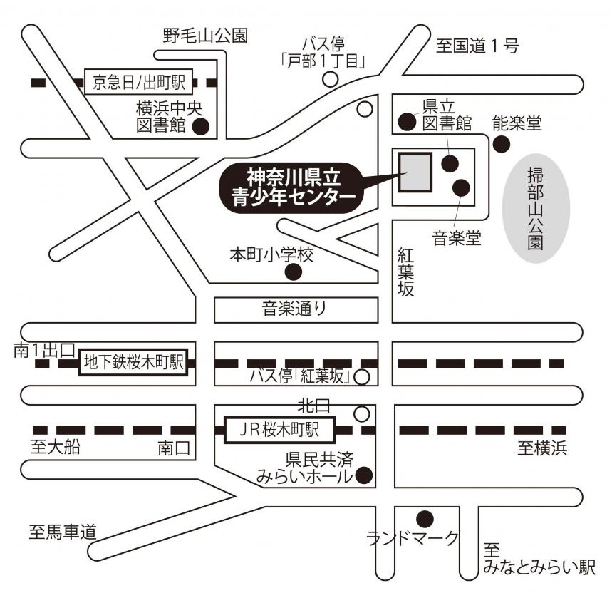スタジオHIKARI　マップ