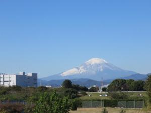 土手からの富士山